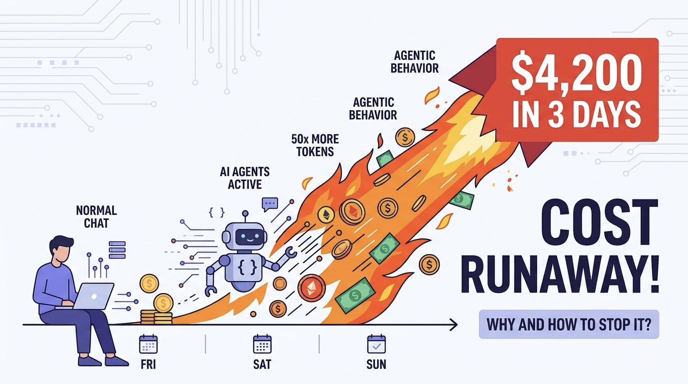 Agentic AI Cost Runaway: Why One Cursor User Burned $4,200 in a Weekend (And How to Stop It)