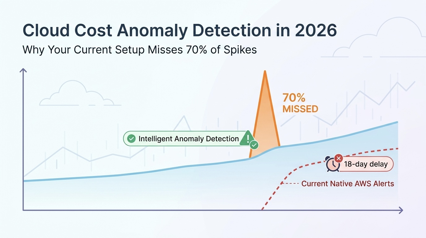 Cloud Cost Anomaly Detection in 2026: Why Your Current Setup Misses 70% of Spikes