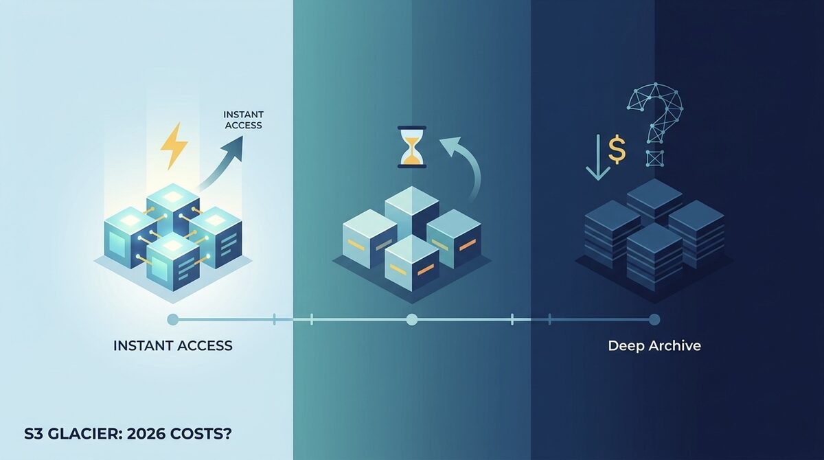AWS S3 Glacier Pricing in 2026: Deep Archive, Instant Retrieval, and the True Cost of Cold Storage