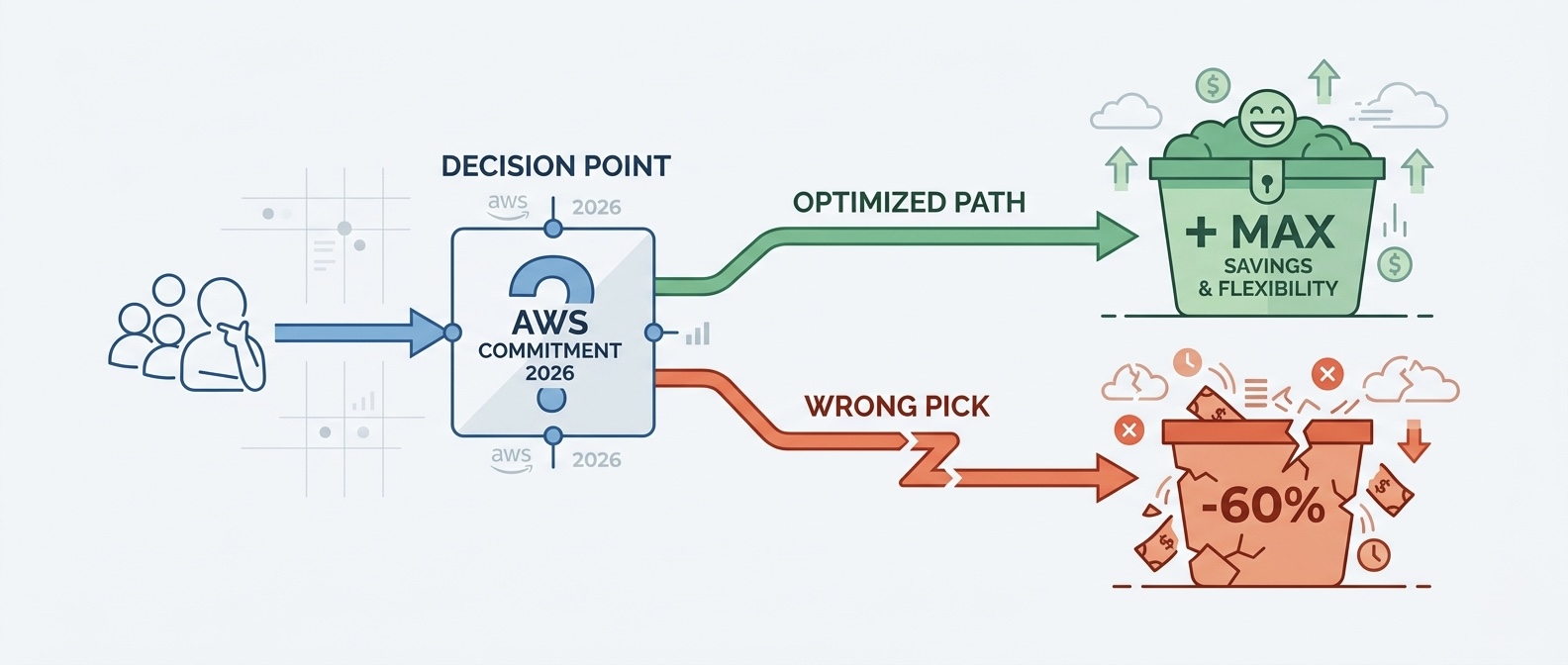 AWS Savings Plans vs Reserved Instances 2026: Pick Wrong, Lose 60% (Real Commitment Decision Framework)