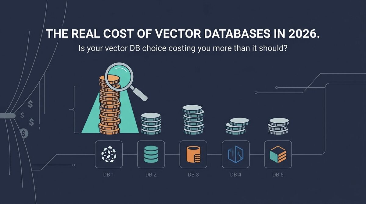 Vector Database Cost Comparison 2026: Pinecone vs Weaviate vs Qdrant vs Milvus vs pgvector (Real Pricing Exposed)